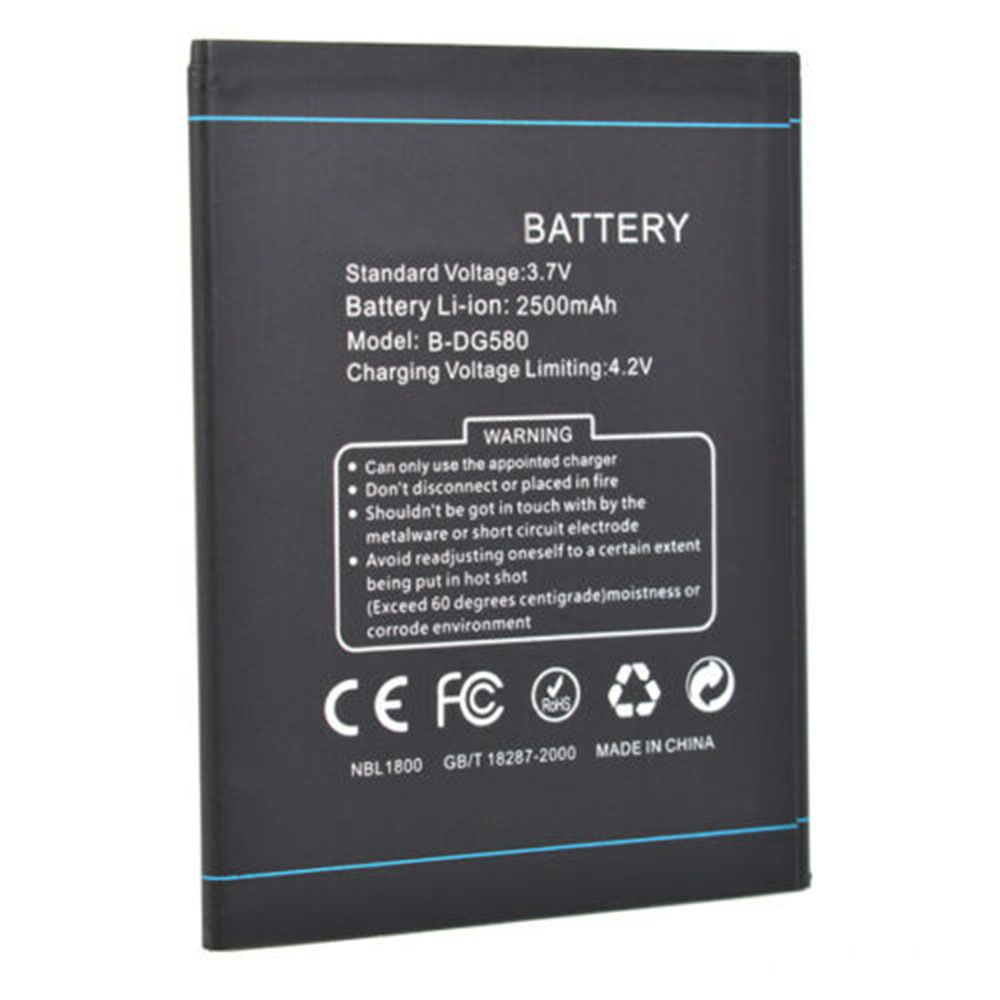 B 2500mAh 3.7V/4.2V batterie