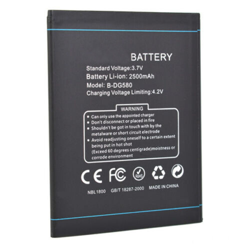  2500mAh 3.7V/4.2V batterie