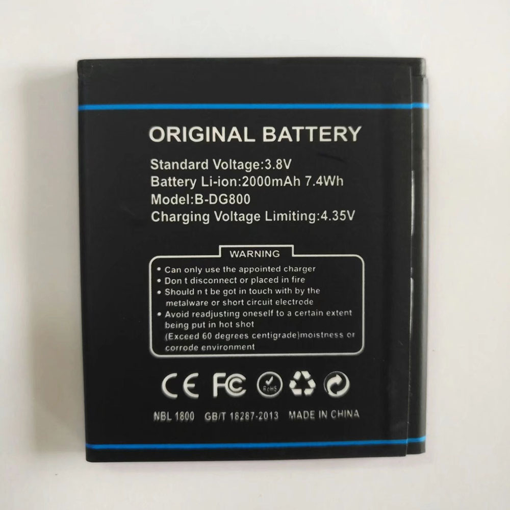 D 3.8V/4.35V 2000mAh batterie