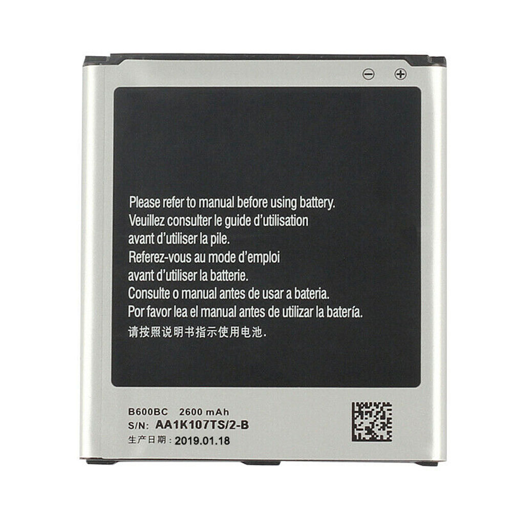 A 2600mAh/9.88WH 3.8V/4.35V batterie