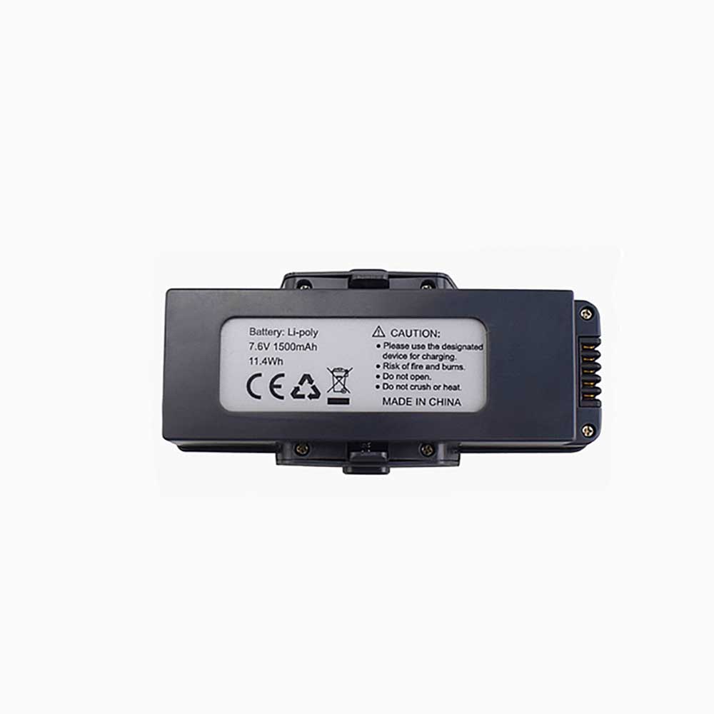 on 1500mAh 7.6V batterie