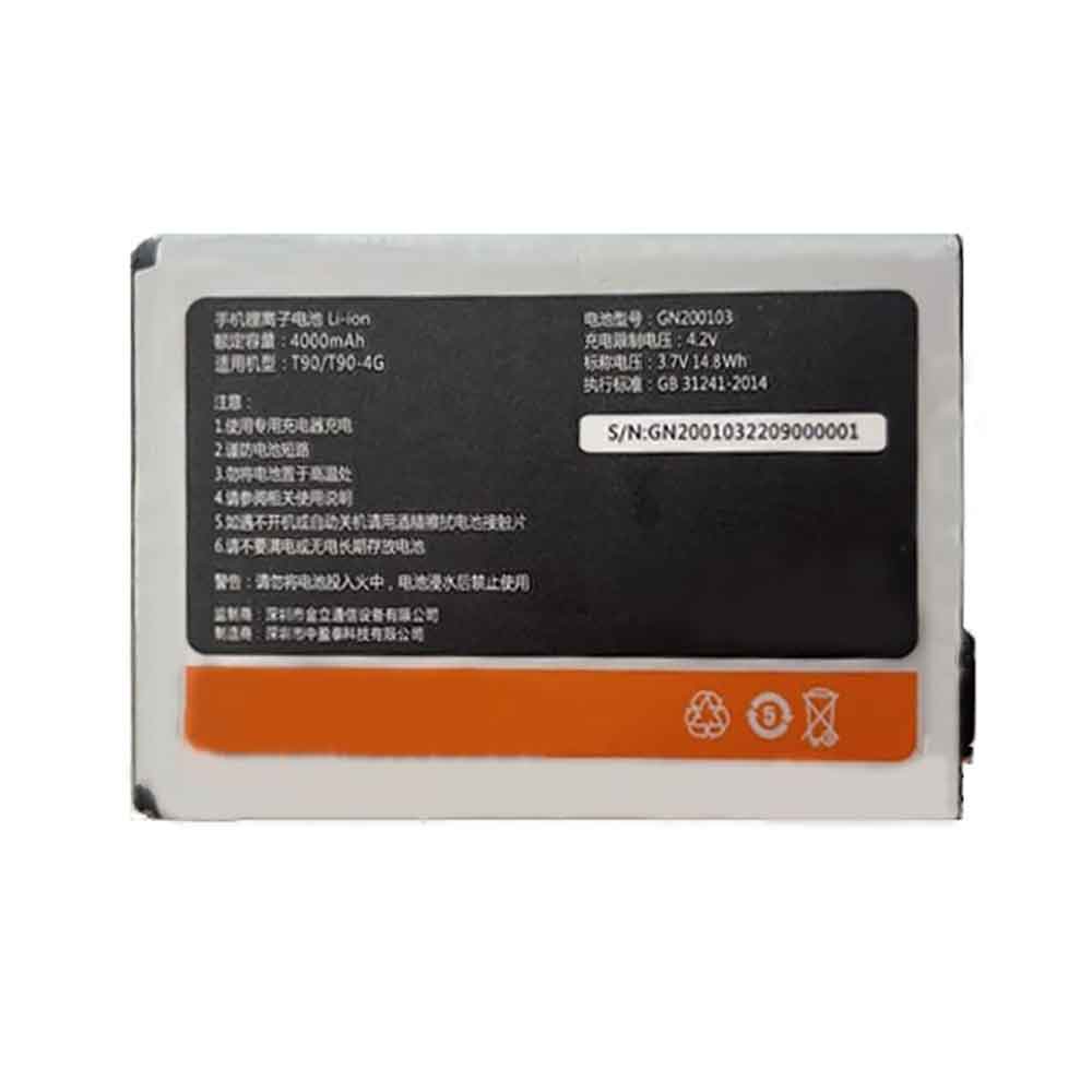 T 4000mAh 3.7V batterie