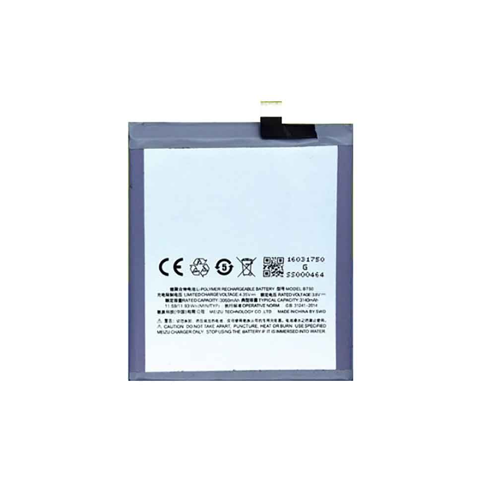 A 3140mAh 3.8V batterie