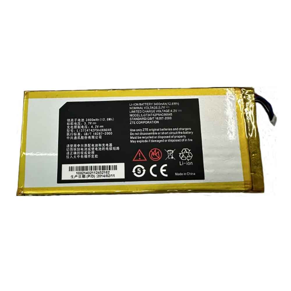 C 3400mAh 3.7V batterie