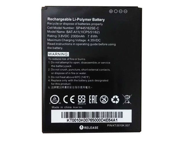 41 2000MAH/7.6WH 3.8V/4.35V batterie