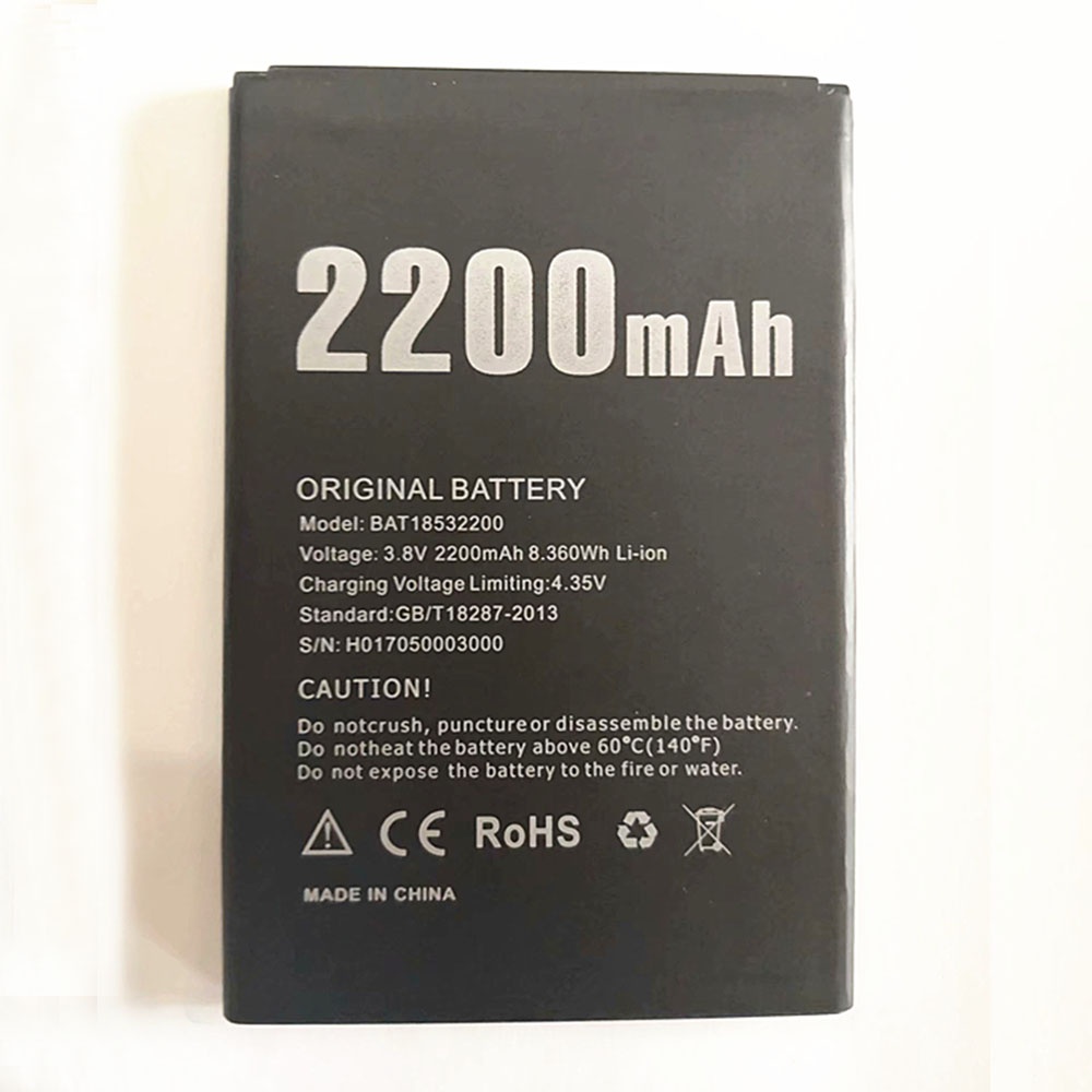 B 3.8V/4.35V 2200mAh batterie
