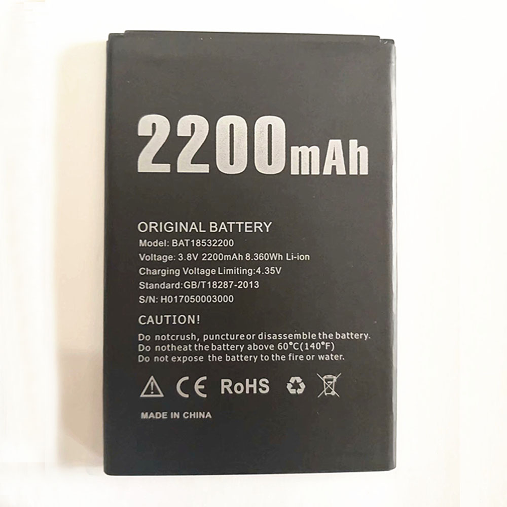 BA 3.8V/4.35V 2200mAh batterie