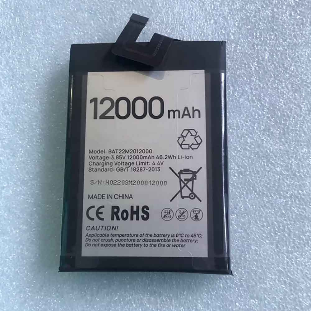 2 12000mAh 3.85V batterie