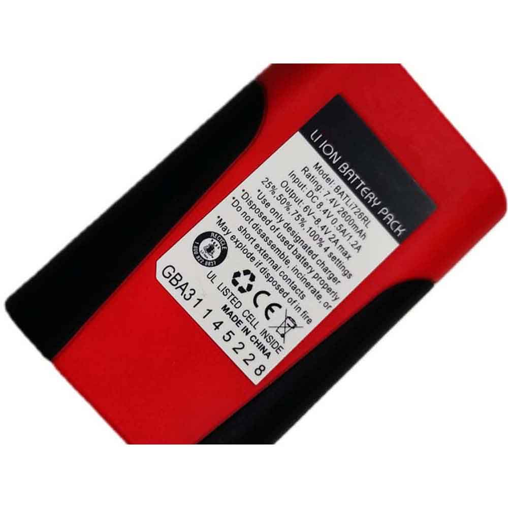 72 2600mAh 7.4V batterie