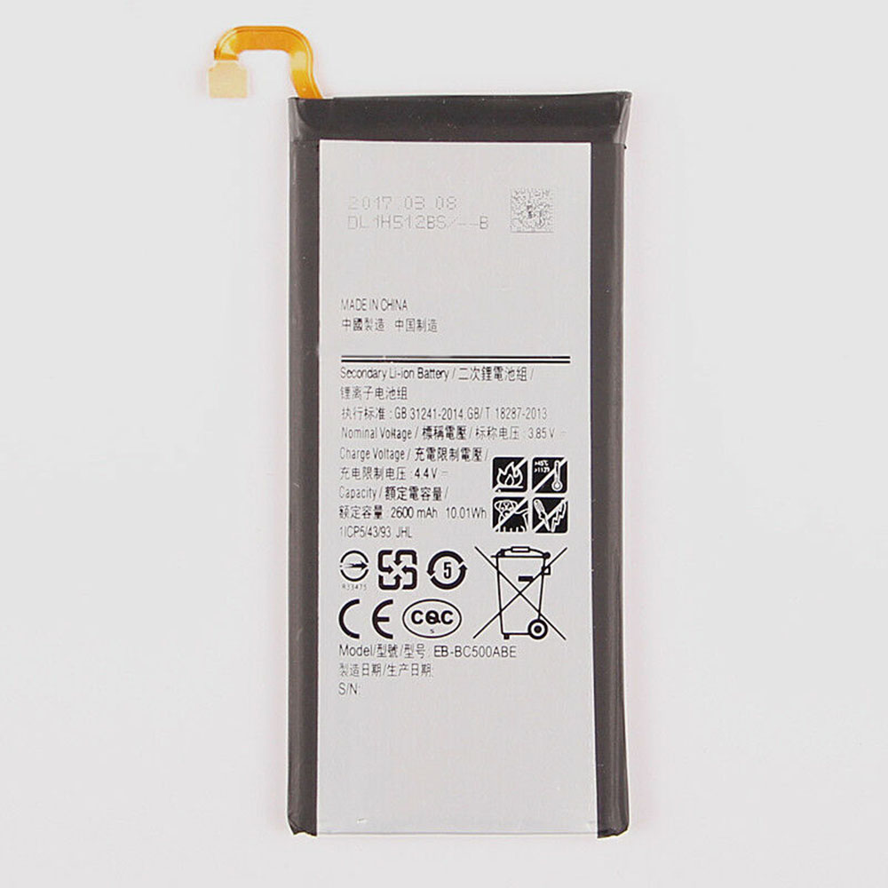  2600mAh/10.01WH 3.85V/4.4V batterie