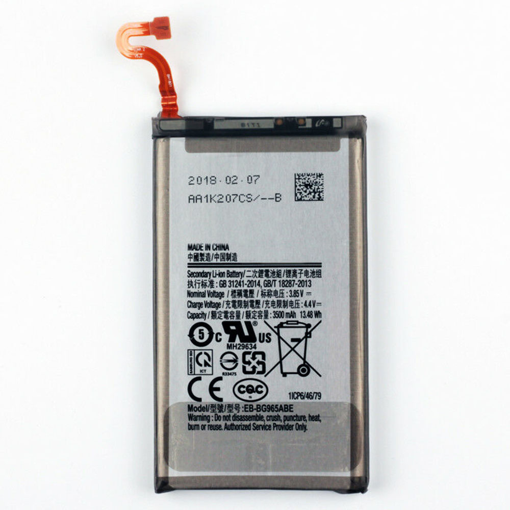 S9 Plus 3500mAh/13.48WH 3.85V/4.4V batterie