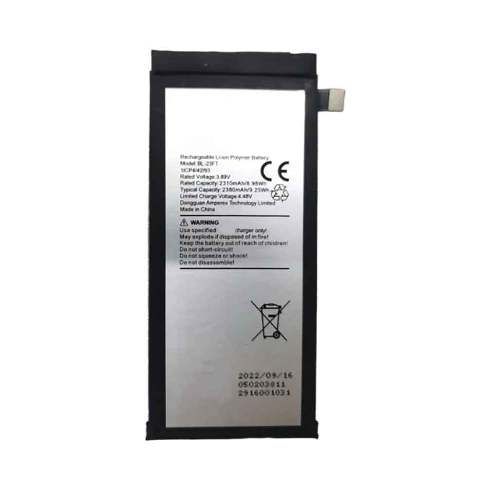 B 2380mAh 3.89V batterie