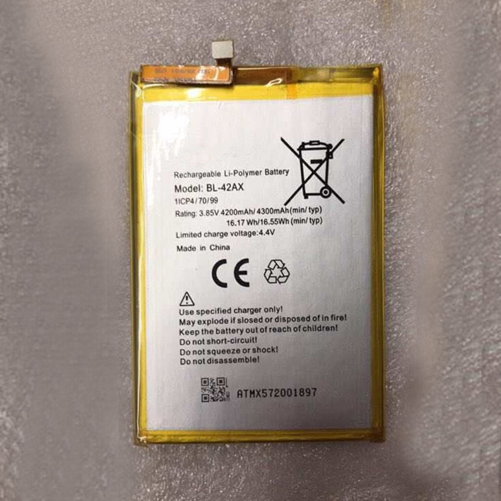 F 4200mAh/16.17WH 3.85V/4.4V batterie