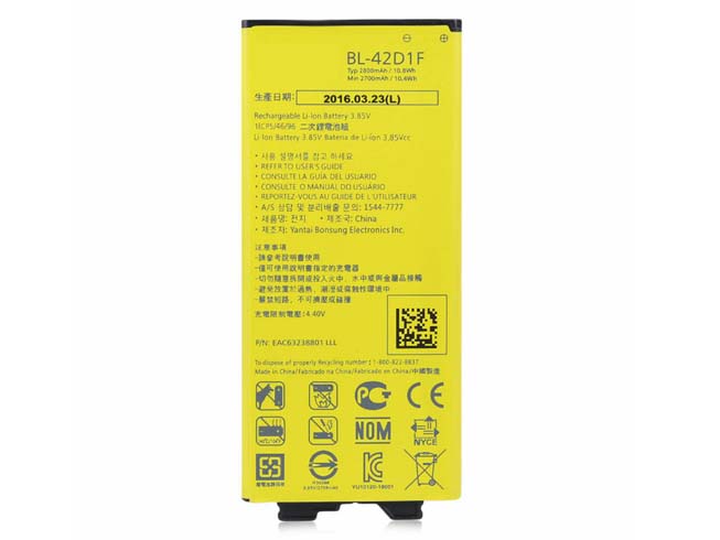 B 2800MAH/10.8WH 3.85V batterie