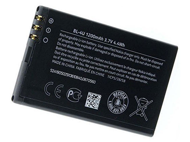 BL-4U 1000MAH/3.7WH 3.7V batterie