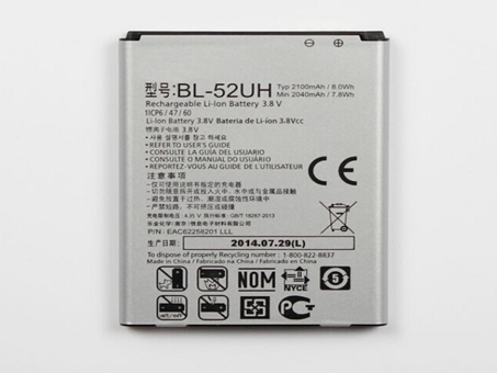 B 2040mah/2100mah/7.8Wh/8.0Wh 3.8V batterie