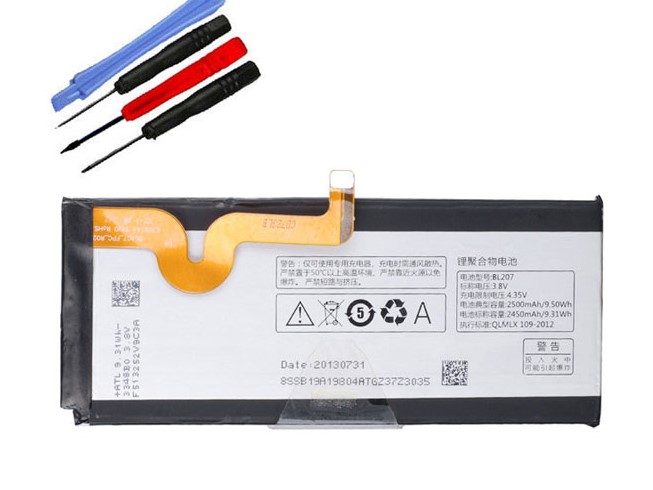 K10 2450MAH/9.31Wh 3.8V/4.35V batterie