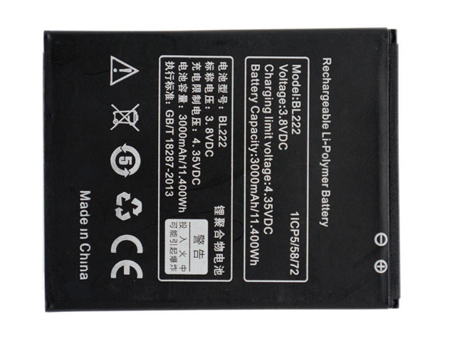 S66 3000MAH/11.4Wh 3.8V/4.35V batterie