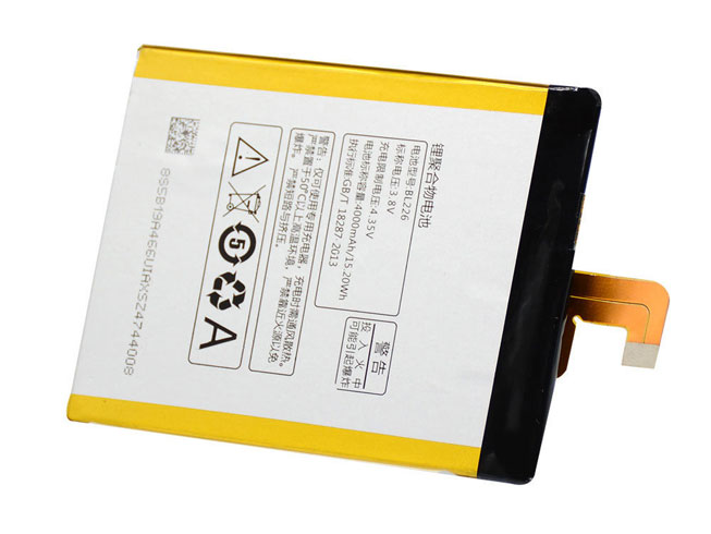 B 4000MAH/15.20Wh 3.8V/4.35V batterie