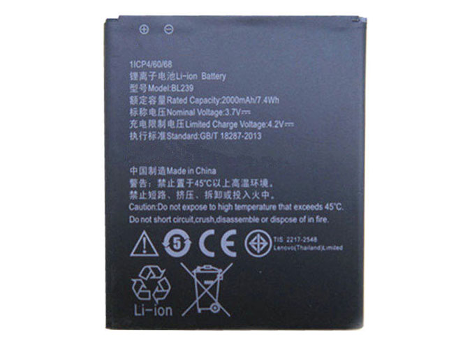 LENOVO 2000MAH/7.4Wh 3.7V/4.2V batterie