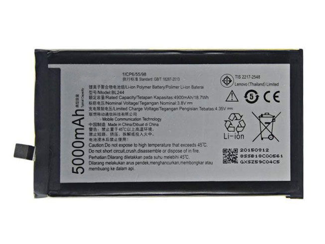 C 4900MAH/18.70Wh 3.8V/4.35V batterie