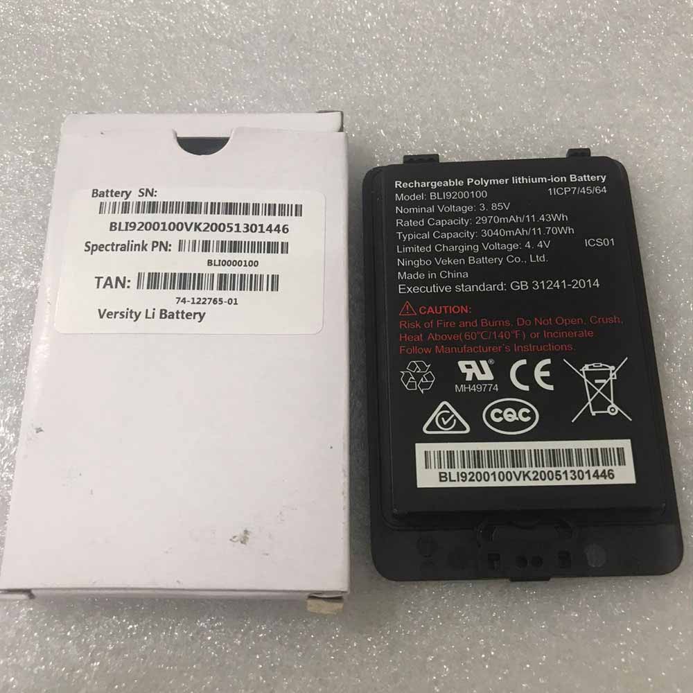 100 2970mAh 3.85V batterie