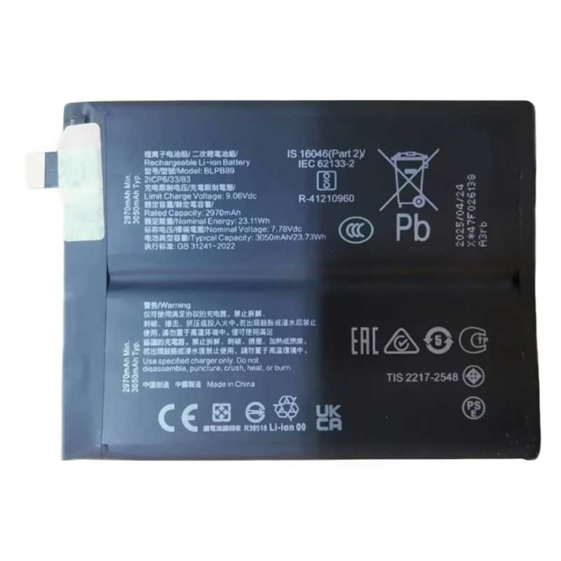 BLPB89 Batterie ordinateur portable