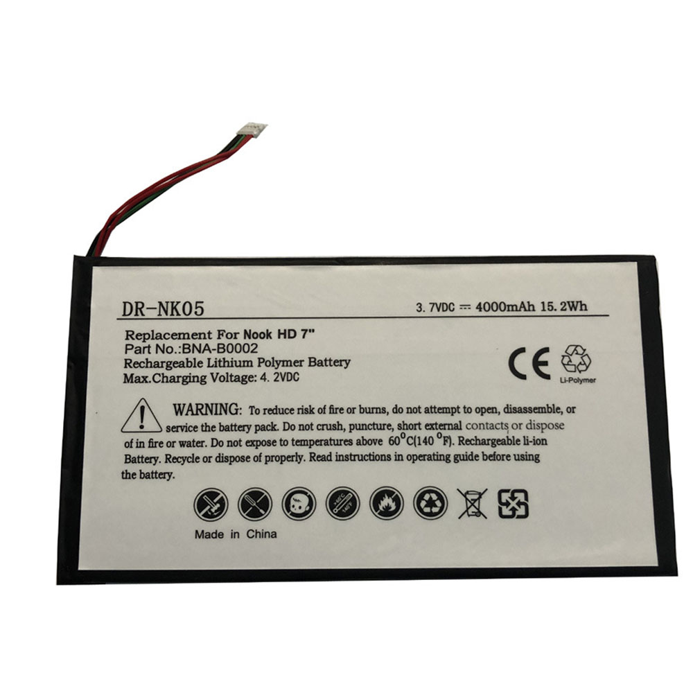 S 4000mAh/15.2WH 3.7V/4.2V batterie