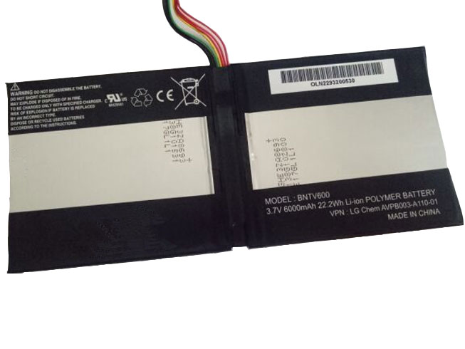 B 6000mah/22.2wh 3.7V/4.4V batterie