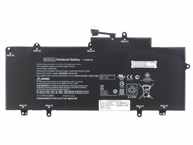 HP 32Wh 11.1V batterie