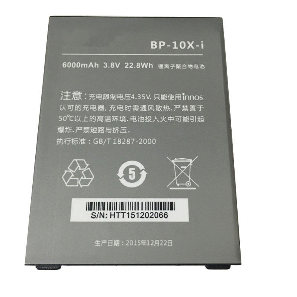 BP-10X-i 6000mAh/22.8WH 3.8V/4.35V batterie