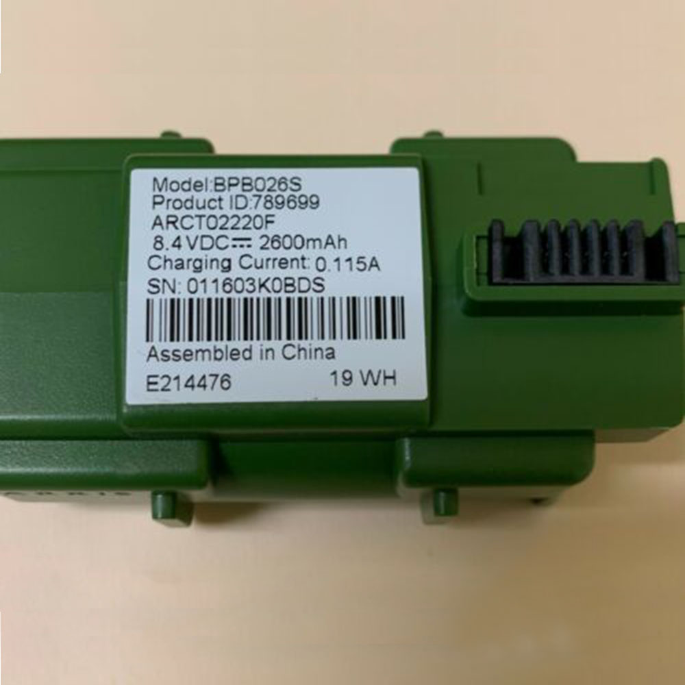 50 2600mAh 8.4V batterie