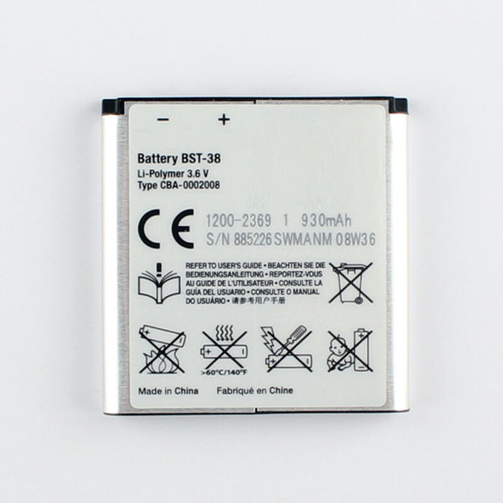 U2 930mAh 3.6V batterie