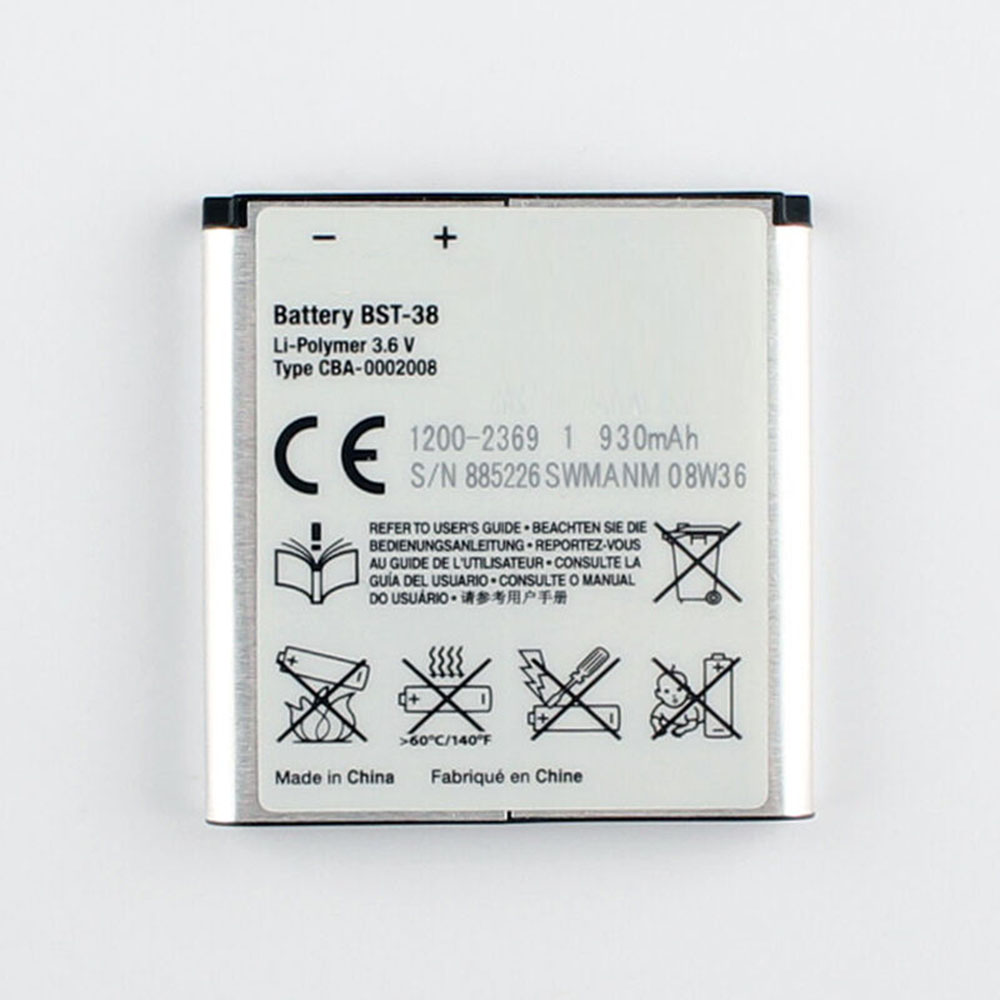 S 930mAh 3.6V batterie