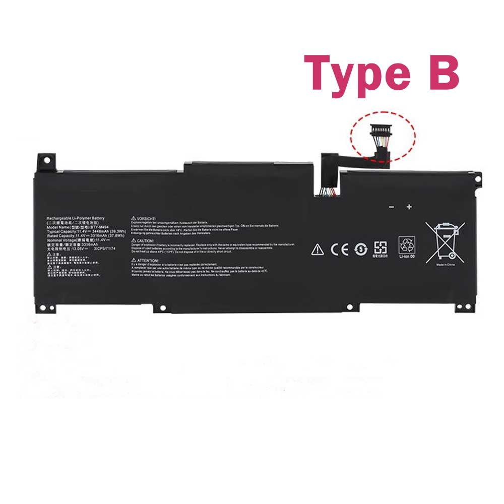 BTY-M494 Batterie ordinateur portable
