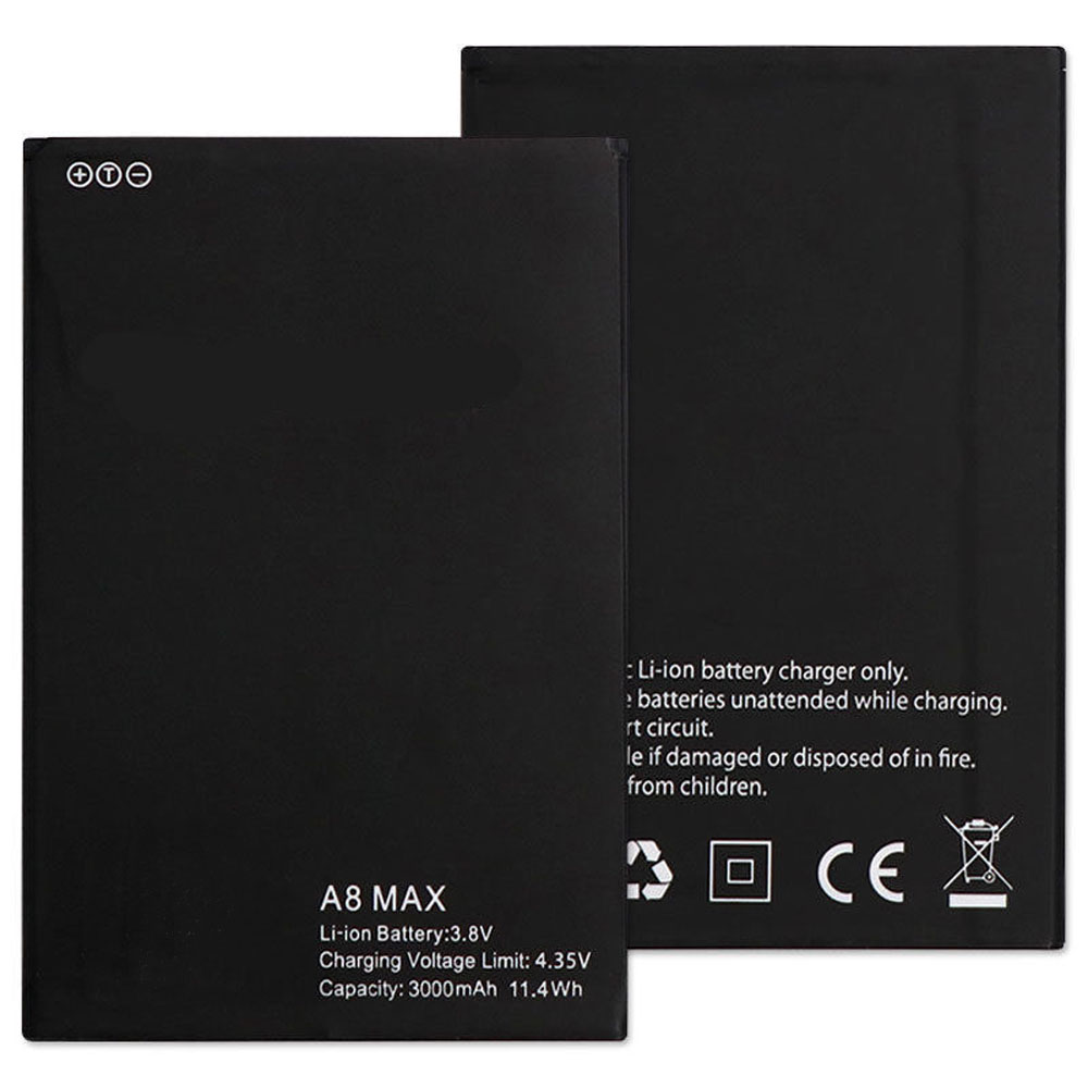 A8 MAX 3000mAh/11.4WH 3.8V/4.35V batterie