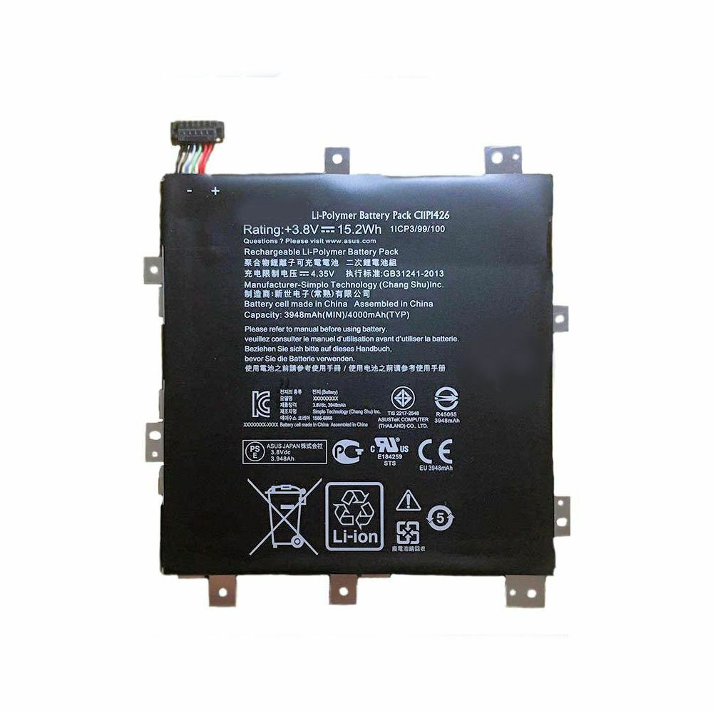 ASUS 3948mAh/15.2WH 3.8V/4.35V batterie