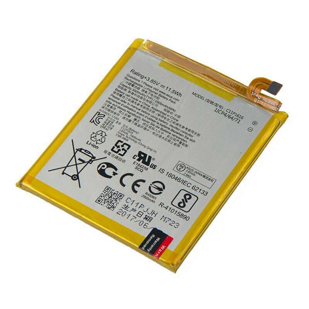 K 2900mAh/11.5WH 3.85V batterie