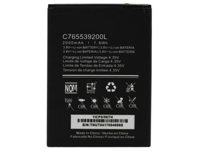 D 2000mAh/7.6WH 3.8V batterie