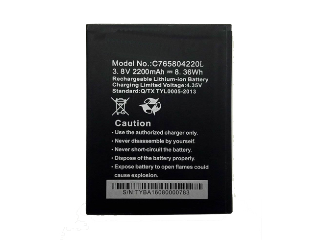 C 2200mAh 3.7V batterie