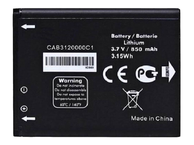 C1 850mah/3.15Wh 3.7V batterie