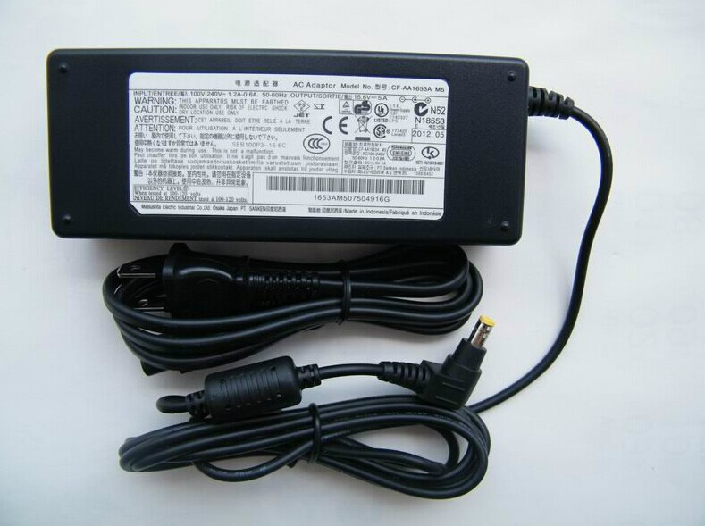 R2 100-240V 50-

60Hz (for worldwide use) 15.6V  5A, 78W 
 adapter