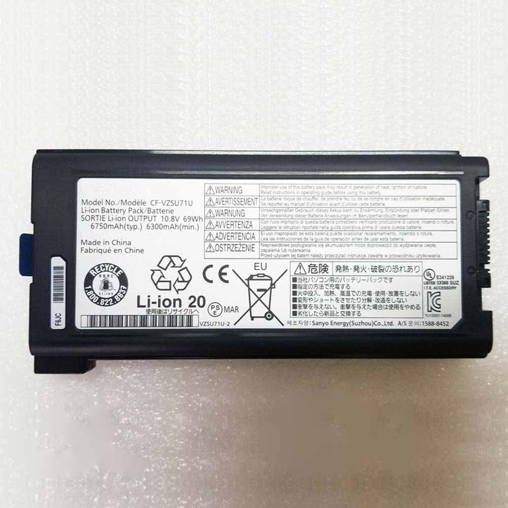 B 6750mAh /69Wh 10.8V batterie