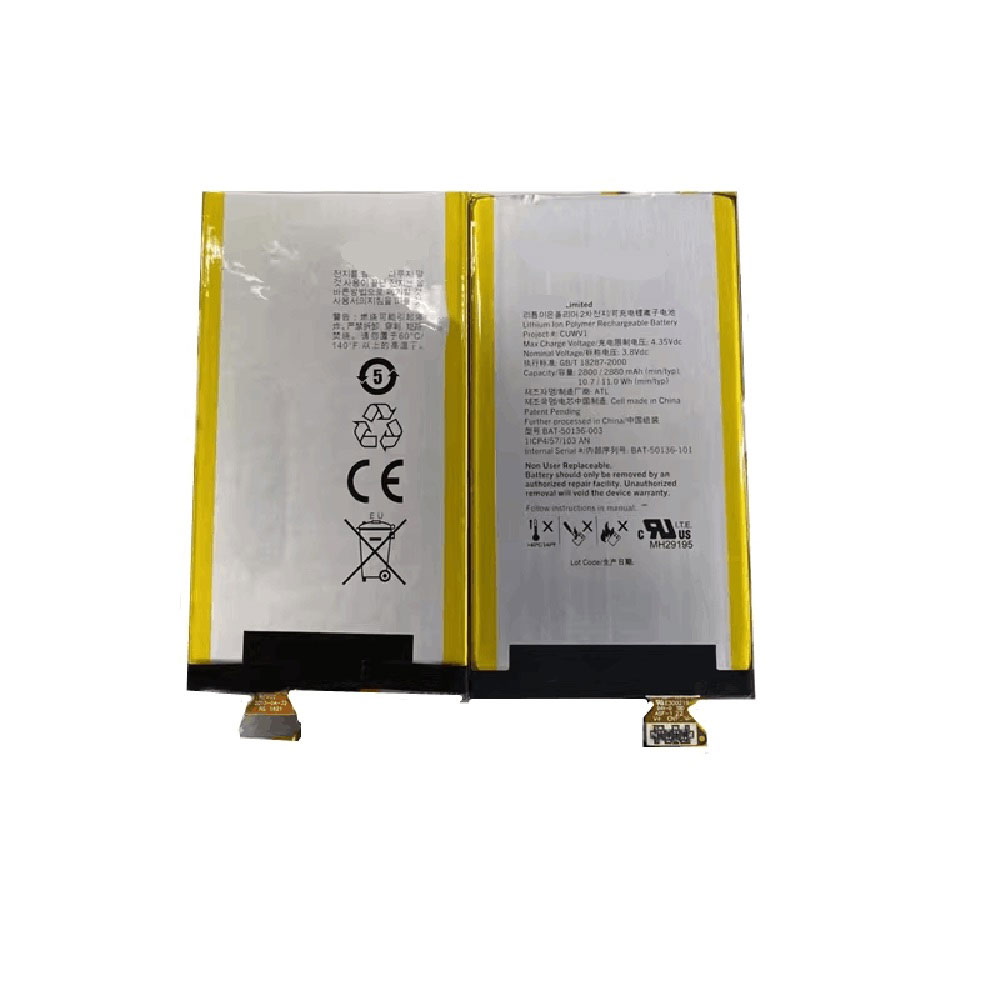 A 2800mAh 3.8V batterie