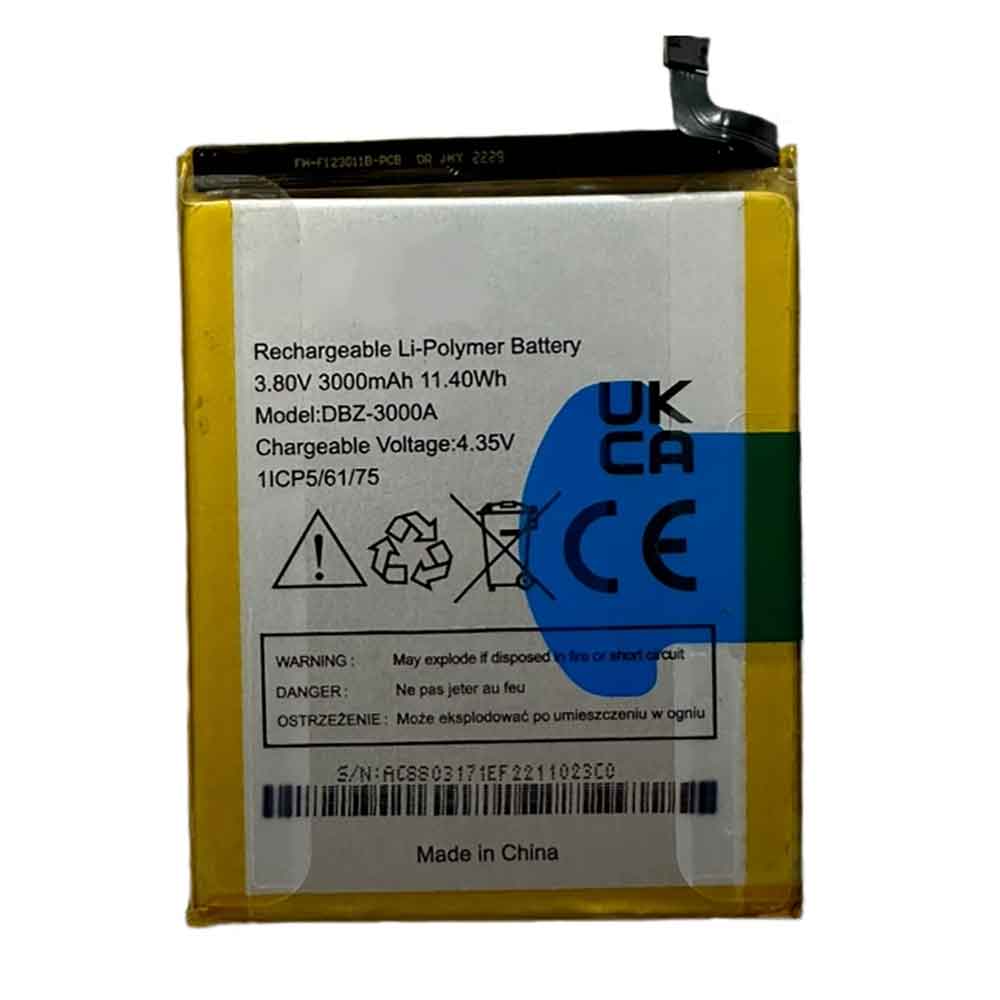 D 3000mAh 3.80V batterie