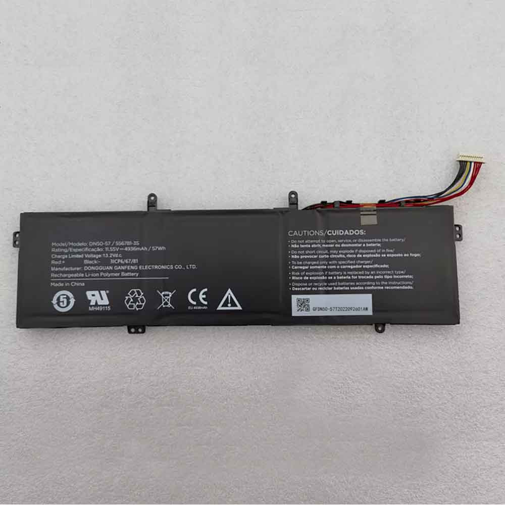 55 4936mAh 11.55V batterie