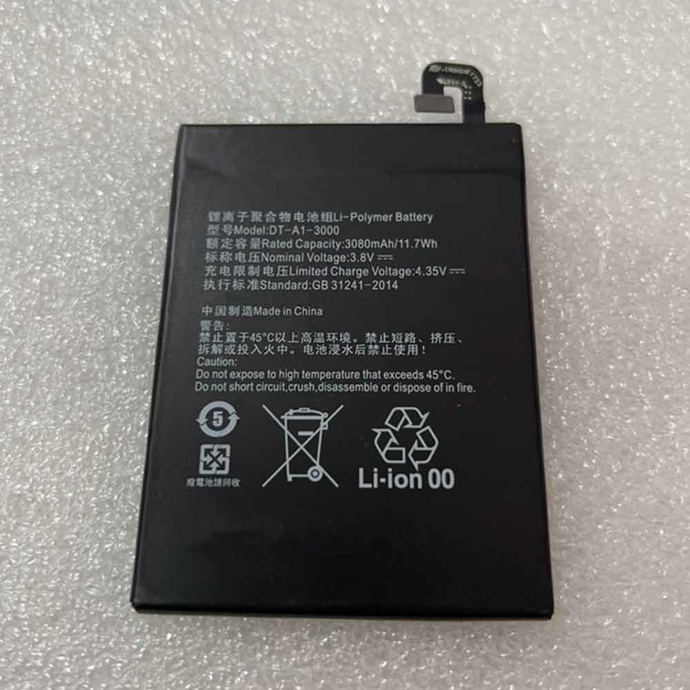 D 3080mAh 3.8V batterie