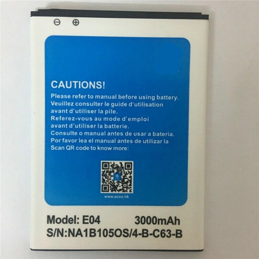 E04 3000mAh 3.7V batterie