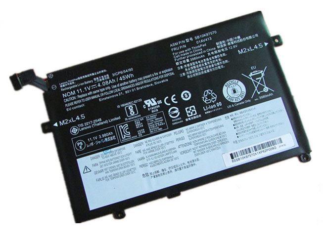 45Wh/4110mAh 10.95V Lenovo 01AV411 Batterie