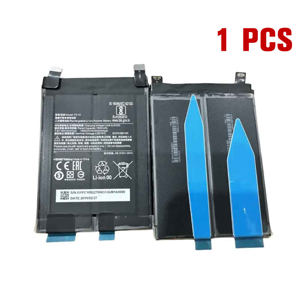 FC10 1980mAh 3.85V batterie